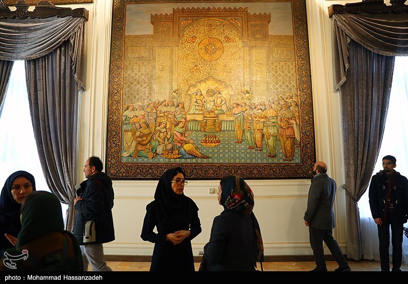 بازدید اصحاب رسانه از موزه هنر ایران واقع در کاخ مرمر