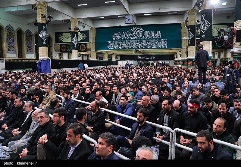 اولین شب عزاداری فاطمیه 1441 در حسینیه امام خمینی(ره)