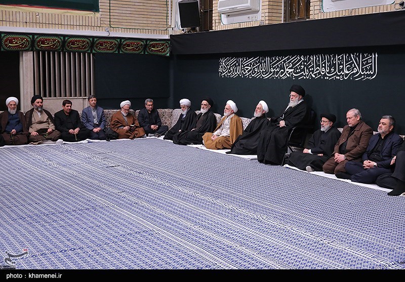 اولین شب عزاداری فاطمیه 1441 در حسینیه امام خمینی(ره)