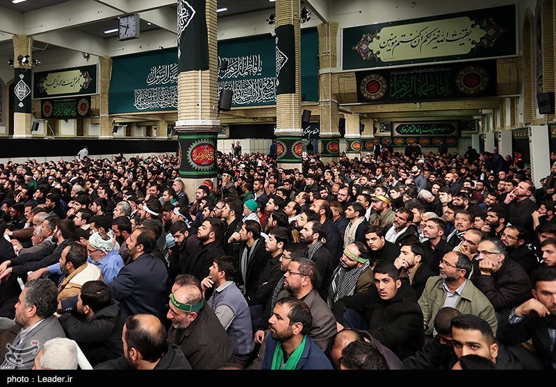 اولین شب عزاداری فاطمیه 1441 در حسینیه امام خمینی(ره)