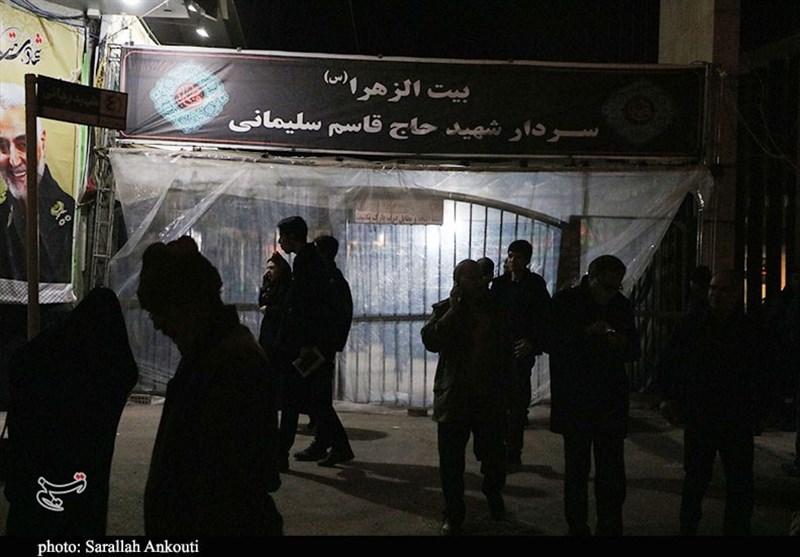 شهید سپهبد قاسم سلیمانی , استان کرمان , عزاداری , فاطمیه|ایام فاطمیه , 