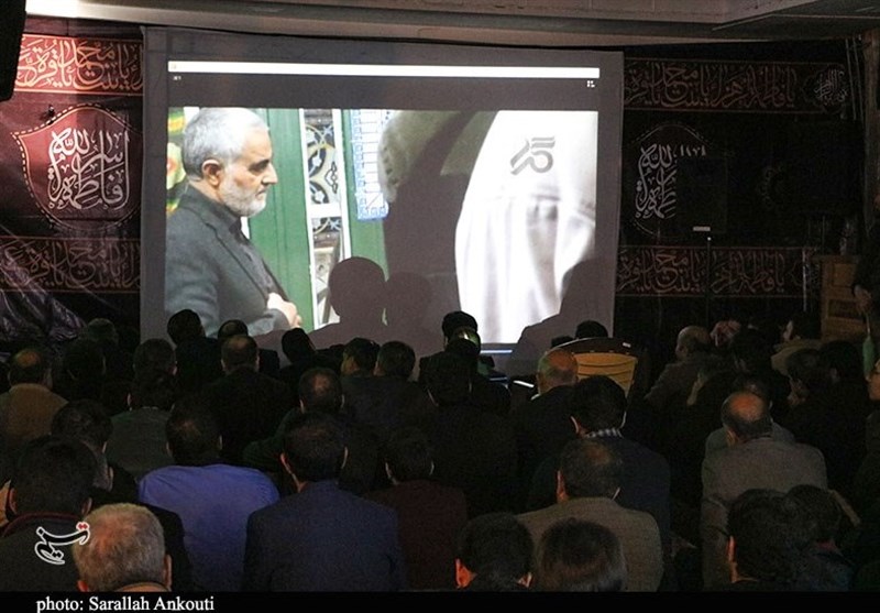 سردار قاسم سلیمانی , شهید سپهبد قاسم سلیمانی , فاطمیه|ایام فاطمیه , عزاداری , استان کرمان , 