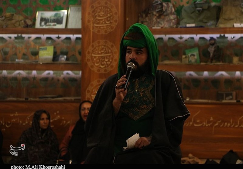 سردار قاسم سلیمانی , شهید سپهبد قاسم سلیمانی , استان کرمان , تعزیه , فاطمیه|ایام فاطمیه , عزاداری ,