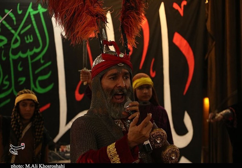 سردار قاسم سلیمانی , شهید سپهبد قاسم سلیمانی , استان کرمان , تعزیه , فاطمیه|ایام فاطمیه , عزاداری ,