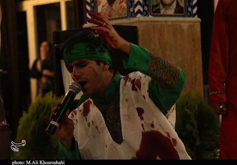 سردار قاسم سلیمانی , شهید سپهبد قاسم سلیمانی , استان کرمان , تعزیه , فاطمیه|ایام فاطمیه , عزاداری ,