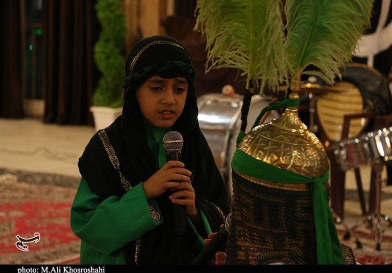 سردار قاسم سلیمانی , شهید سپهبد قاسم سلیمانی , استان کرمان , تعزیه , فاطمیه|ایام فاطمیه , عزاداری ,