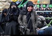 مراسم عزاداری شهادت حضرت زهرا(س) در میدان هفت تیر تهران