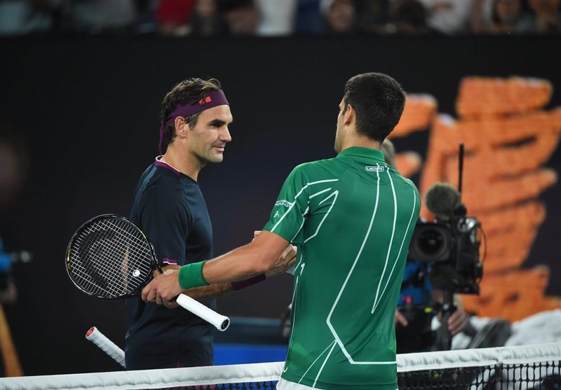 تنیس , نواک جوکوویچ , راجر فدرر , 