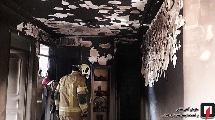 آتشنشانی , سازمان آتشنشانی تهران , آتشسوزی ,