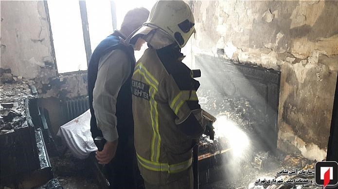 آتشنشانی , سازمان آتشنشانی تهران , آتشسوزی ,