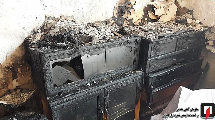 آتشنشانی , سازمان آتشنشانی تهران , آتشسوزی ,