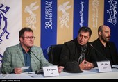 محسن تنابنده بازیگر و سامان سالور کارگردان فیلم سه کام حبس