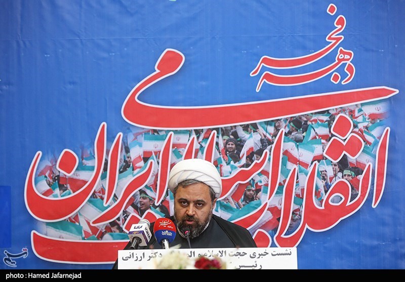 نشست خبری حجت الاسلام حبیب رضا ارزانی رییس کارگروه مساجد در خصوص تبیین برنامه های ایام دهه فجر انقلاب اسلامی در شورای هماهنگی تبلیغات اسلامی