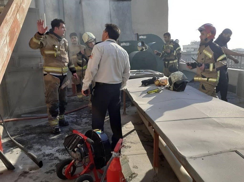 آتشنشانی , سازمان آتشنشانی تهران , آتشسوزی ,