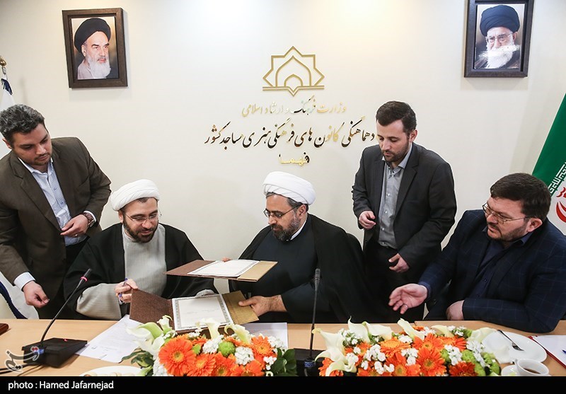 امضای تفاهمنامۀ همکاری  سازمان بسیج مستضعفین  با کانون‌های فرهنگی هنری مساجد