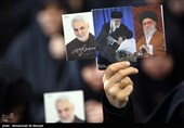 مراسم اربعین سردار شهید سلیمانی و شهدای مقاومت
