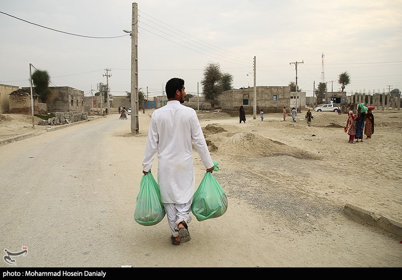 استان سیستان و بلوچستان , سیل , سیل زده , جهادگر , گروه‌های جهادی , 