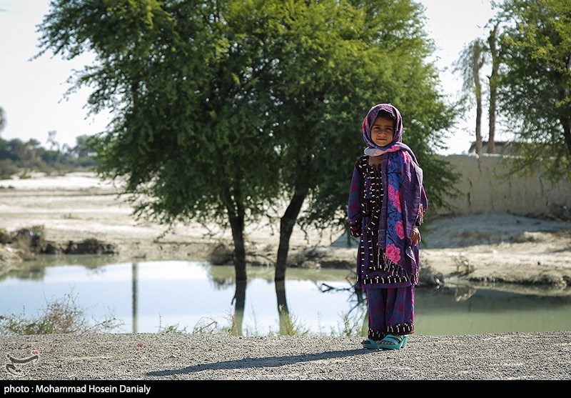 استان سیستان و بلوچستان , سیل , سیل زده , جهادگر , گروه‌های جهادی , 