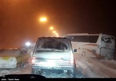Iranian City of Khalkhal Blanketed by Heavy Snow