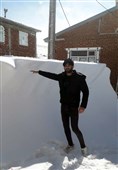 Iranian City of Khalkhal Blanketed by Heavy Snow