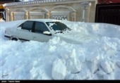 Iranian City of Khalkhal Blanketed by Heavy Snow