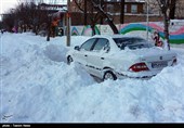 Iranian City of Khalkhal Blanketed by Heavy Snow