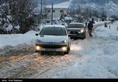 برف در روستاهای کلاچای و رحیم آباد گیلان