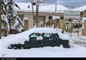 برف در روستاهای کلاچای و رحیم آباد گیلان