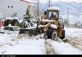 برف در روستاهای کلاچای و رحیم آباد گیلان