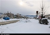 برف در روستاهای کلاچای و رحیم آباد گیلان