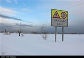 برف در روستاهای کلاچای و رحیم آباد گیلان