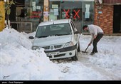 برف در روستاهای کلاچای و رحیم آباد گیلان