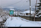 برف در روستاهای کلاچای و رحیم آباد گیلان