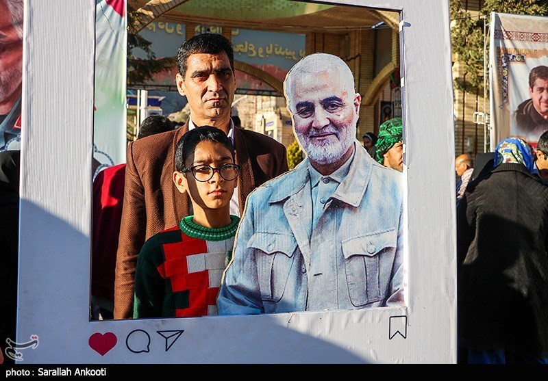 گلزار شهدای کرمان در آستانه برگزاری مراسم اربعین  سپهبد شهید حاج قاسم سلیمانی