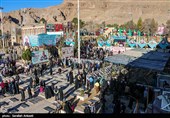 گلزار شهدای کرمان در آستانه برگزاری مراسم اربعین  سپهبد شهید حاج قاسم سلیمانی