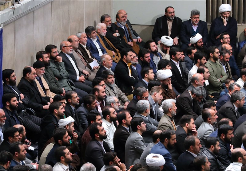 دیدار مداحان با رهبر انقلاب