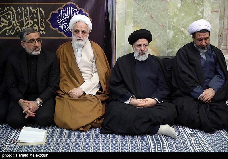 دیدار خانواده شهدای تشییع پیکر شهید قاسم سلیمانی با رئیس قوه قضاییه