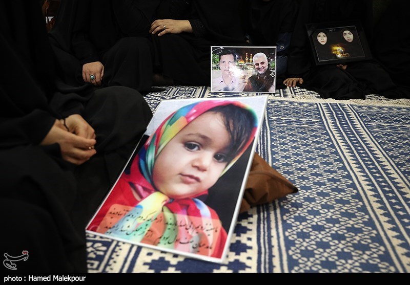 دیدار خانواده شهدای تشییع پیکر شهید قاسم سلیمانی با رئیس قوه قضاییه