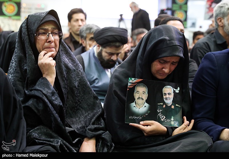 دیدار خانواده شهدای تشییع پیکر شهید قاسم سلیمانی با رئیس قوه قضاییه