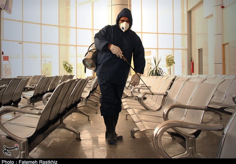 ضدعفونی اسکله حقانی بندر