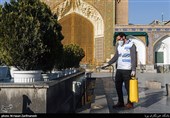 ضد عفونی کردن حرم حضرت عبدالعظیم حسنی(ع)