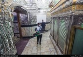 ضد عفونی کردن حرم حضرت عبدالعظیم حسنی(ع)
