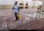 ضد عفونی کردن حرم حضرت عبدالعظیم حسنی(ع)