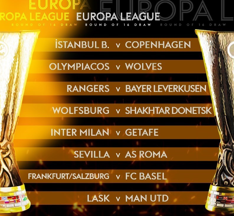 لیگ اروپا , تیم فوتبال اینتر , لالیگا اسپانیا , تیم فوتبال منچستریونایتد انگلیس ,