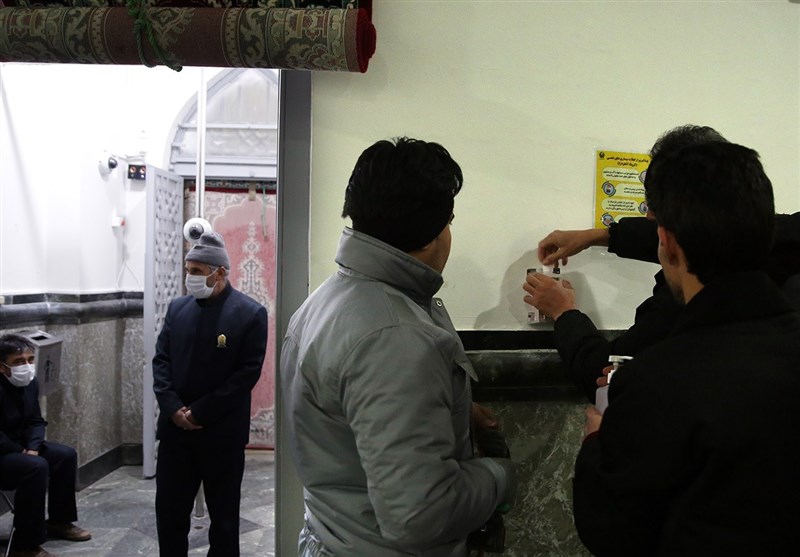 ضدعفونی‌سازی حرم رضوی