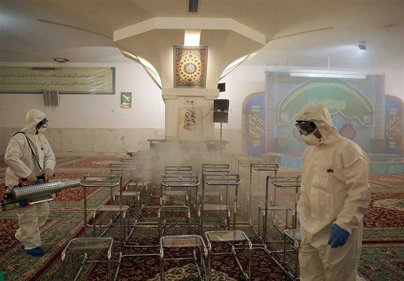 ضدعفونی‌سازی حرم رضوی