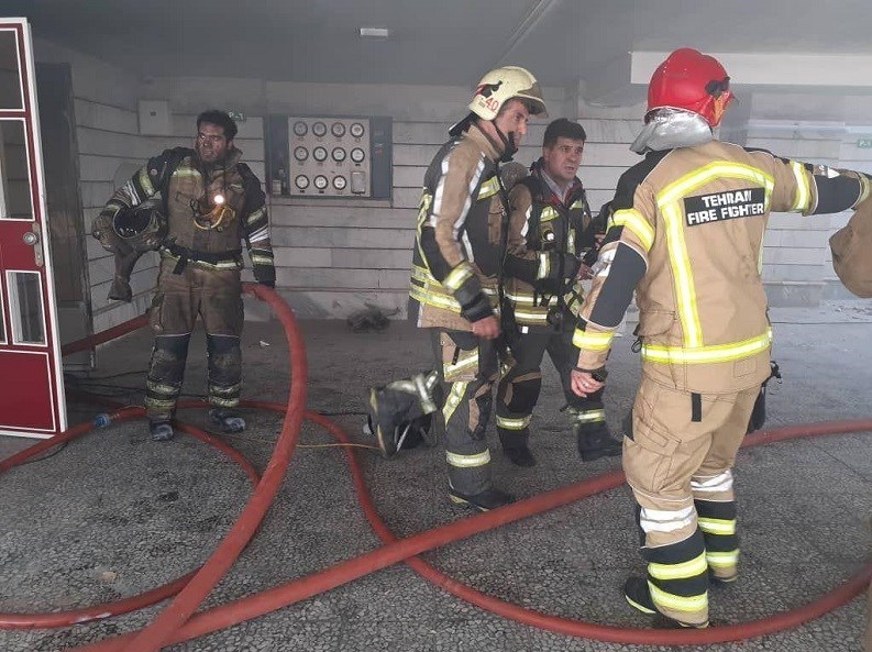 آتشنشانی , سازمان آتشنشانی تهران , آتشسوزی ,