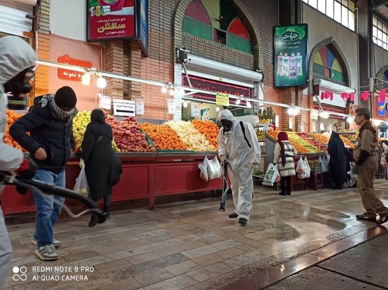 آتشنشانی , سازمان آتشنشانی تهران , ویروس کرونا , شهرداری تهران ,