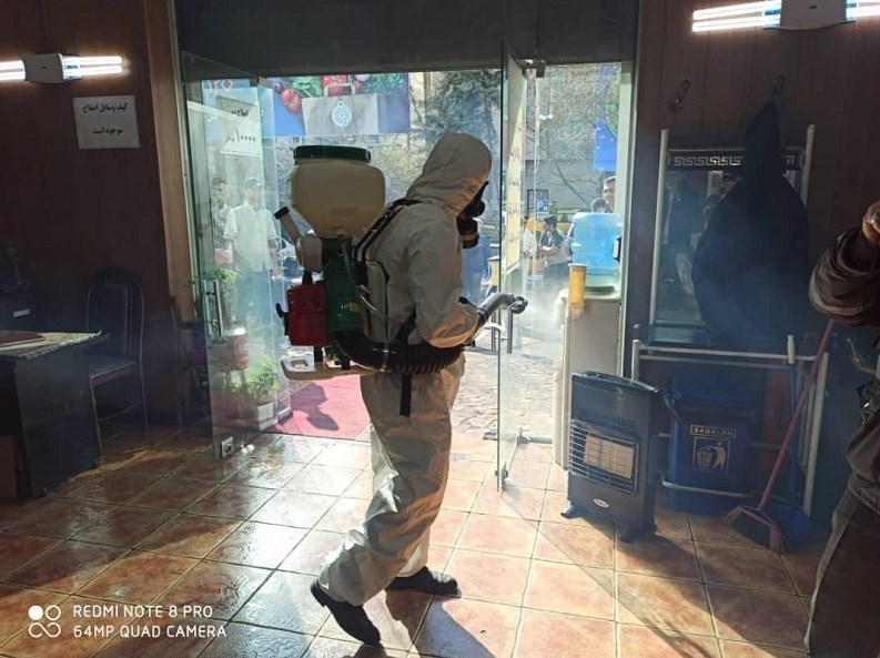 آتشنشانی , سازمان آتشنشانی تهران , ویروس کرونا , شهرداری تهران ,