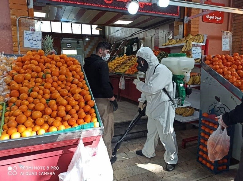 آتشنشانی , سازمان آتشنشانی تهران , ویروس کرونا , شهرداری تهران ,